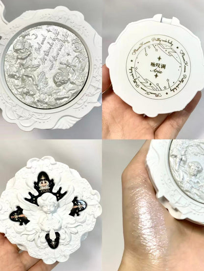 Flower Knows Little Angel Embossed Highlighter – Discontinued Edition