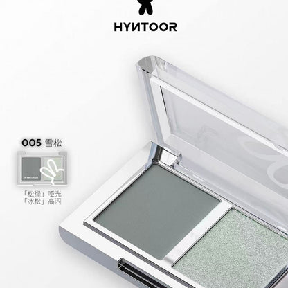 HYNTOOR Duo Chrome Sparkle Eyeshadow Palette
