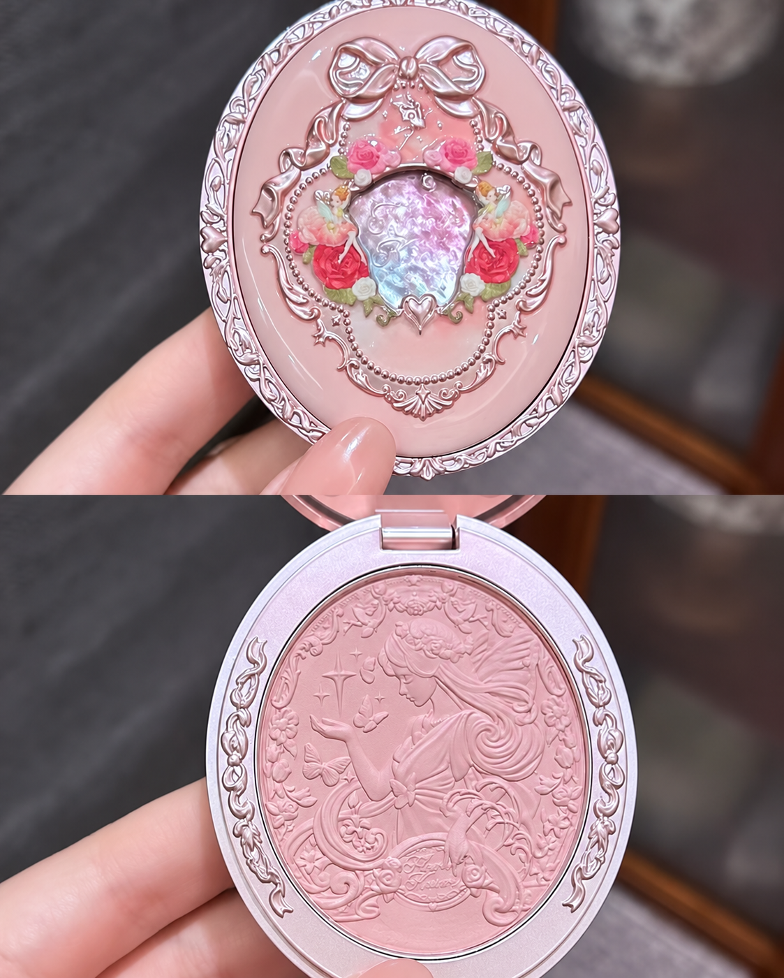 Flower Knows Midsummer Fairytales Velvet Embossed Blush