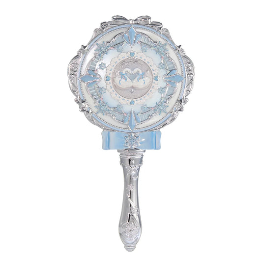 Flower knows Snow Ballet Hand Mirror