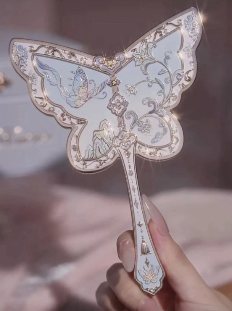 Flower Knows Butterfly Limited Edition Hand Mirror
