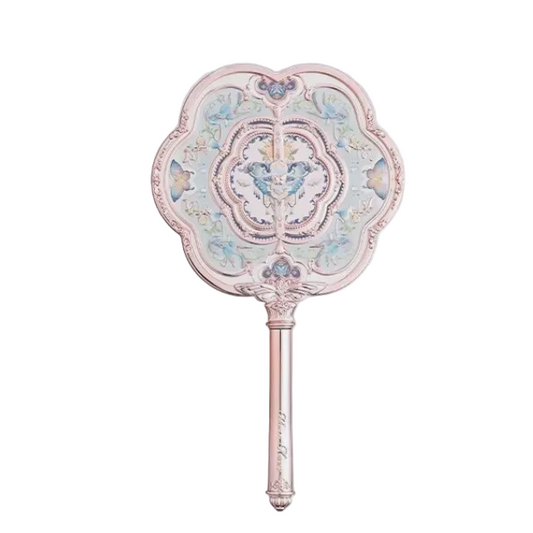 Flower Knows Butterfly Cloud Hand Mirror