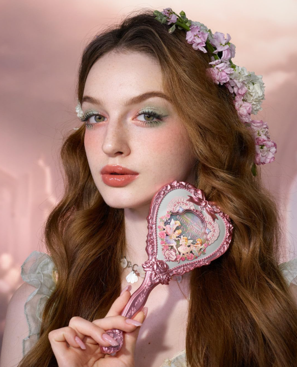 Flower Knows Midsummer Fairytales Handheld Mirror