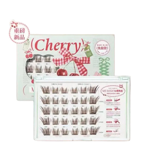 MR. WISH Glue-Free False Lashes Cherry