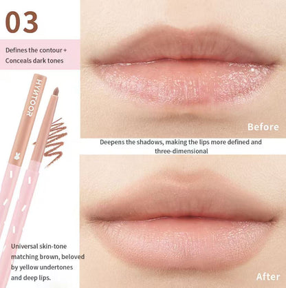 HYNTOOR Chocolate Stick Pout Lip Liner