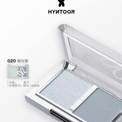 HYNTOOR Duo Chrome Sparkle Eyeshadow Palette