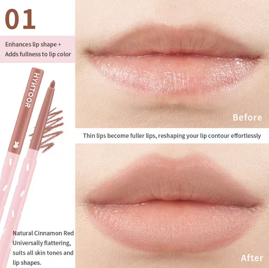 HYNTOOR Chocolate Stick Pout Lip Liner