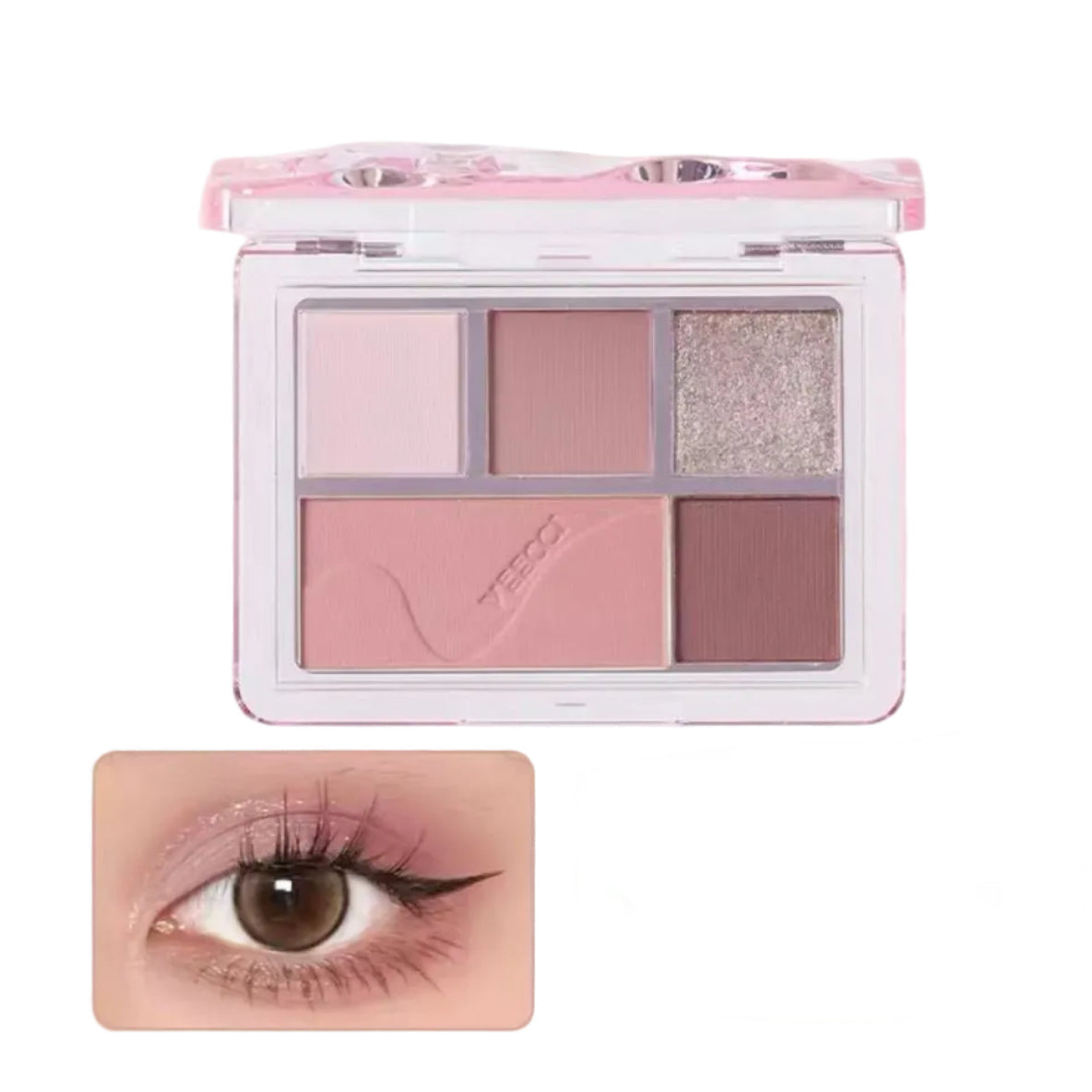 VEECCI Five-Color Eyeshadow Palette