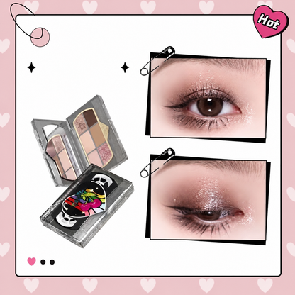 Flower Knows Vinyl Record Eyeshadow Palette